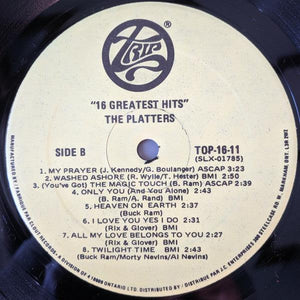 The Platters - 16 Greatest Hits 1987 - Quarantunes