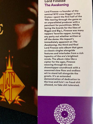 Lord Finesse - The Awakening - Quarantunes