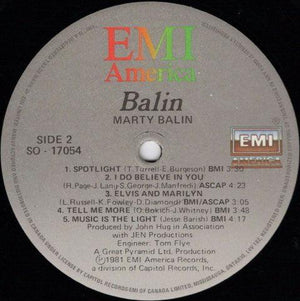 Marty Balin - Balin 1981 - Quarantunes