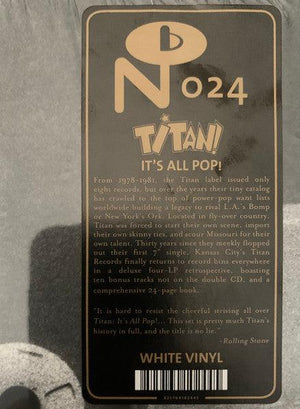 Various - Titan: It's All Pop 2011 - Quarantunes