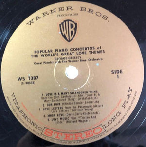 George Greeley - Popular Piano Concertos Of The World's Great Love Themes - Quarantunes