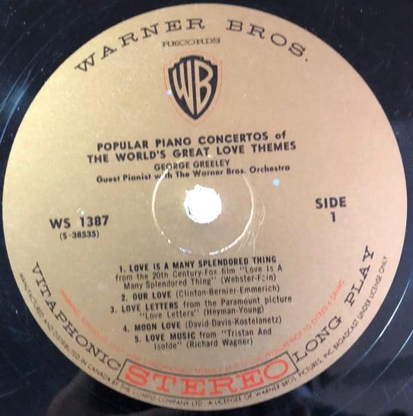 George Greeley - Popular Piano Concertos Of The World's Great Love Themes - Quarantunes