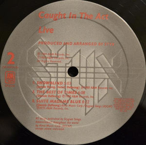 Styx - Caught In The Act Live 1984 - Quarantunes