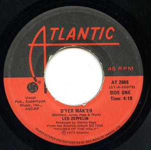 Led Zeppelin - D'yer Mak'er / The Crunge 1973 - Quarantunes