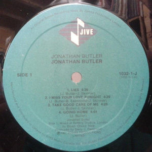 Jonathan Butler - Jonathan Butler (2 x LP, Minty) 1987 - Quarantunes