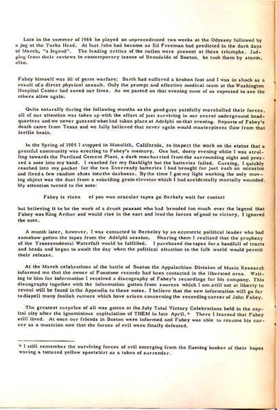 John Fahey - Volume 3 / The Dance Of Death & Other Plantation Favorites 1967 - Quarantunes