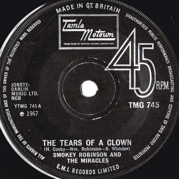 The Miracles - The Tears Of A Clown