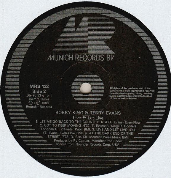 Bobby King & Terry Evans - Live And Let Live! 1988 - Quarantunes
