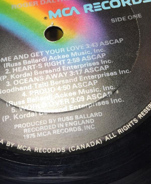 Roger Daltrey - Ride A Rock Horse - Quarantunes