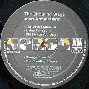 Joan Armatrading - The Shouting Stage - 1988 - Quarantunes
