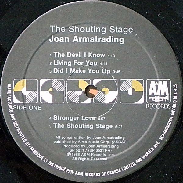 Joan Armatrading - The Shouting Stage - 1988 - Quarantunes