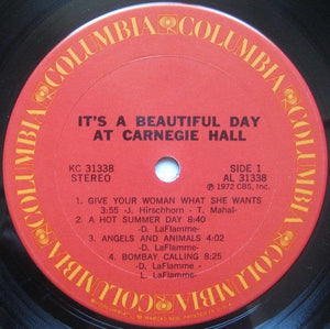 It's A Beautiful Day - At Carnegie Hall - 1972 - Quarantunes