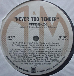 Offenbach - Never Too Tender - 1976 - Quarantunes