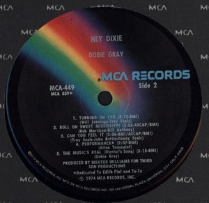 Dobie Gray - Hey Dixie 1974 - Quarantunes
