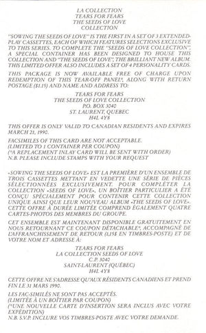 Tears For Fears - Sowing The Seeds Of Love - Quarantunes