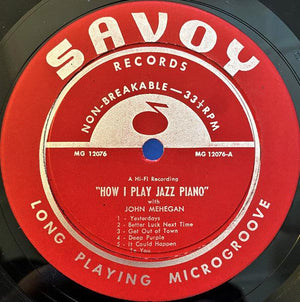 John Mehegan - How I Play Jazz Piano (Mono) 1956 - Quarantunes