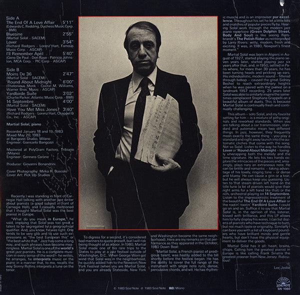 Martial Solal - Bluesine 1983 - Quarantunes