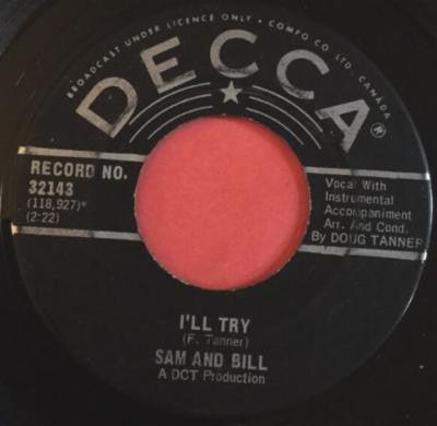 Sam And Bill - I Feel Like Cryin' / I'll Try 1967 - Quarantunes