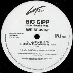 Big Gipp - We Servin' - 2000 - Quarantunes