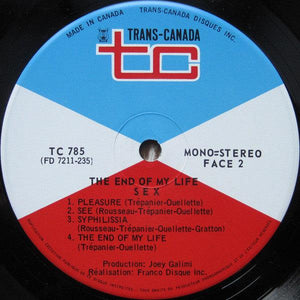 Sex - The End Of My Life - Quarantunes