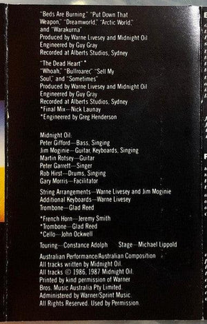 Midnight Oil - Diesel And Dust 1988 - Quarantunes