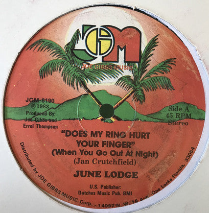 June Lodge - Does My Ring Hurt Your Finger / Matrimony