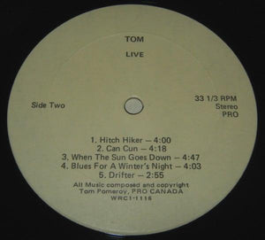 Tom Pomeroy - Tom Pomeroy Live At The Skyline - Quarantunes