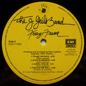 The J. Geils Band - Freeze Frame