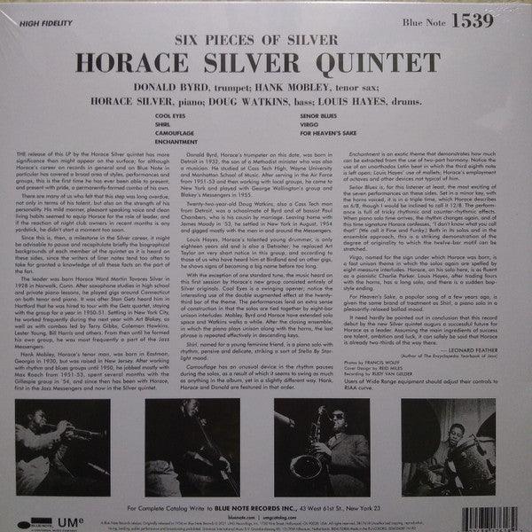 Horace Silver Quintet - 6 Pieces Of Silver (mono) 2021 - Quarantunes
