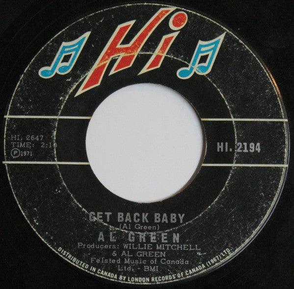 Al Green - Tired Of Being Alone / Get Back Baby 1971 - Quarantunes