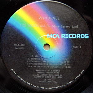 Rick Nelson & The Stone Canyon Band - Windfall - Quarantunes