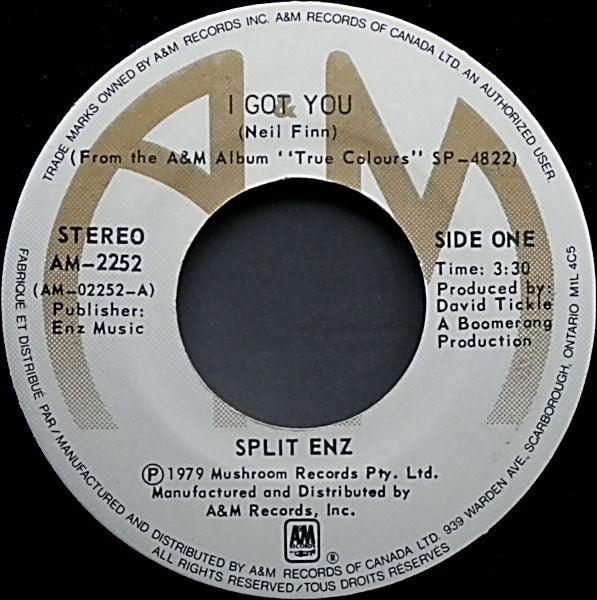 Split Enz - I Got You - 1980 - Quarantunes