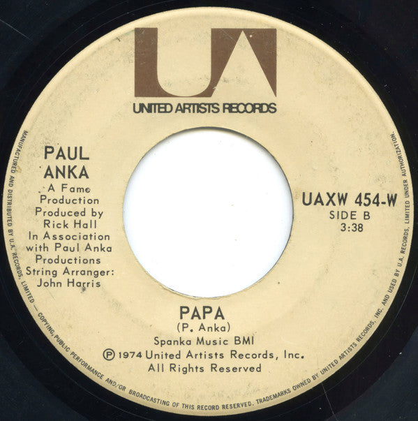 Paul Anka - (You're) Having My Baby