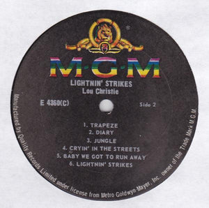 Lou Christie - Lightnin' Strikes 1966 - Quarantunes