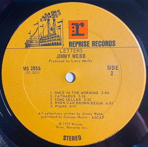 Jimmy Webb - Letters 1972 - Quarantunes