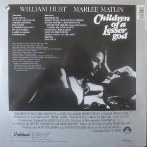 Michael Convertino - Children Of A Lesser God (Original Motion Picture Soundtrack) - 1986 - Quarantunes