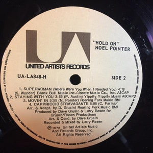 Noel Pointer - Hold On 1978 - Quarantunes