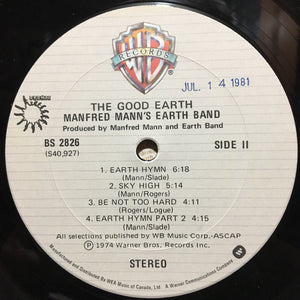 Manfred Mann's Earth Band - The Good Earth