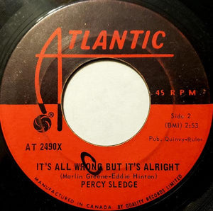 Percy Sledge - Take Time To Know Her / It's All Wrong But It's Alright - 1968 - Quarantunes