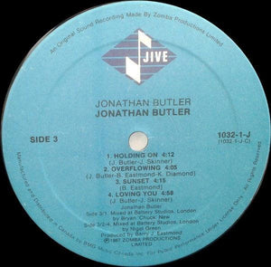 Jonathan Butler - Jonathan Butler (2 x LP, Minty) 1987 - Quarantunes