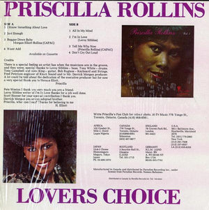 Priscilla Rollins - Lovers Choice, Volume 2 - Quarantunes