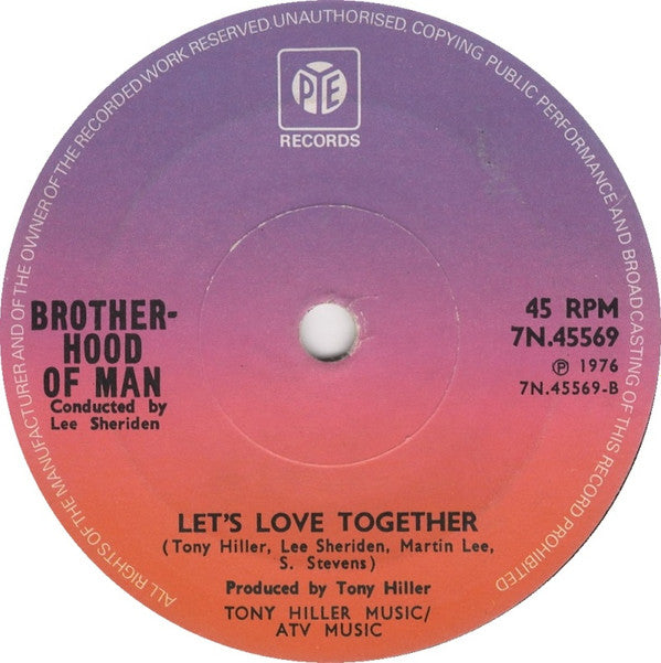 Brotherhood Of Man - Save Your Kisses For Me