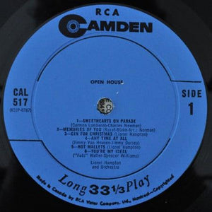 Lionel Hampton And Orchestra - Open House 1959 - Quarantunes