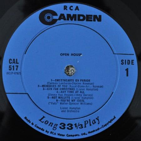 Lionel Hampton And Orchestra - Open House 1959 - Quarantunes