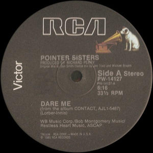 Pointer Sisters - Dare Me (Special Extended Single) (12") 1985 - Quarantunes