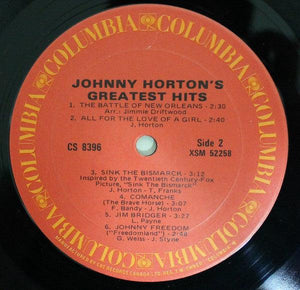 Johnny Horton - Johnny Horton's Greatest Hits - Quarantunes