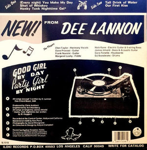 Dee Lannon - Honky Tonk Nighttime Gal (10") 1995 - Quarantunes
