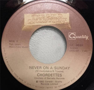 The Chordettes - Mister Sandman / Never On A Sunday - Quarantunes