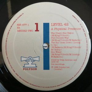 Level 42 - A Physical Presence (2 x LP) 1985 - Quarantunes