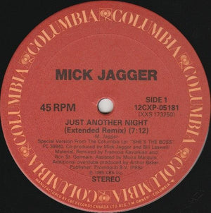Mick Jagger - Just Another Night - 1985 - Quarantunes